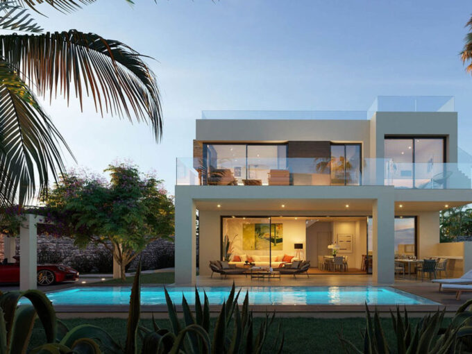 off-plan luxury villa in Atalaya