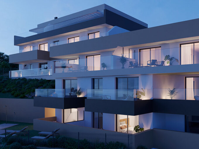 new development of sea view apartments