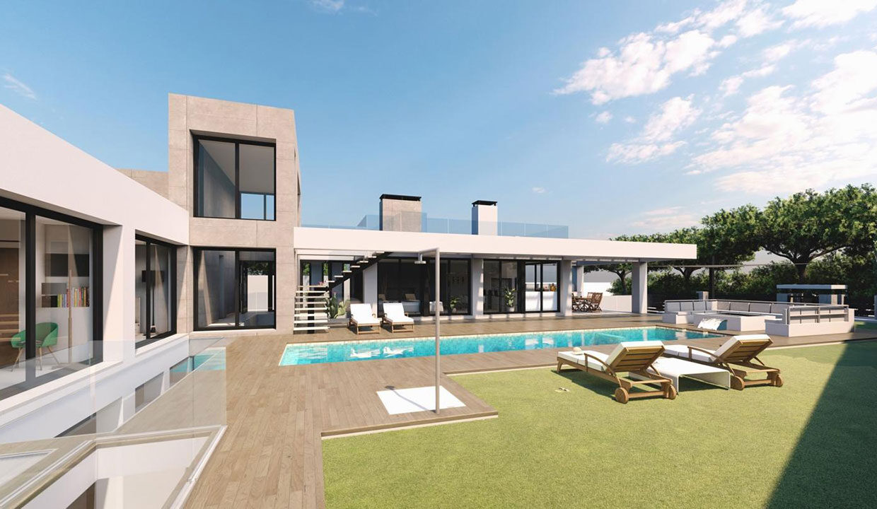 villa su progetto in El Chaparral