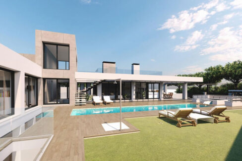 villa su progetto in El Chaparral