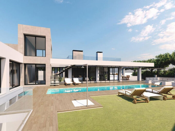 villa su progetto in El Chaparral