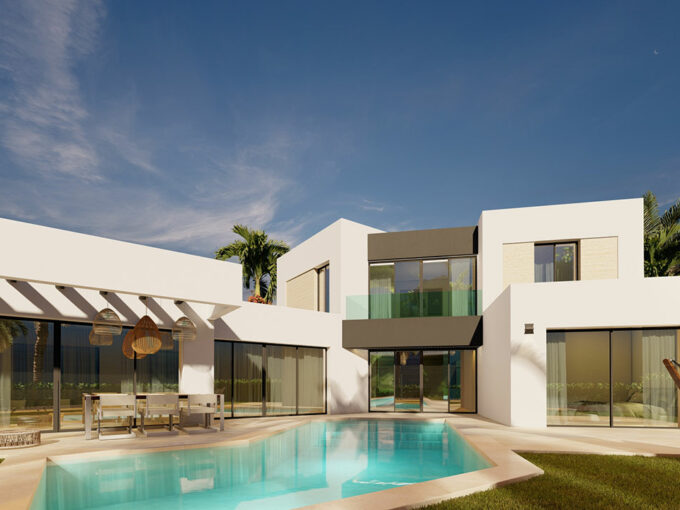 sea view villas project in Estepona